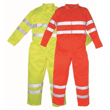 Hi-Vis Poly/Cotton Coverall Hi-Vis Poly/Cotton Coverall